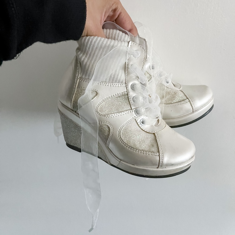 Kids wedge sneakers